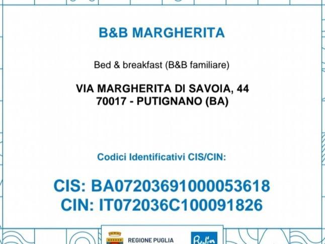 B&B Margherita Путіньяно Екстер'єр фото